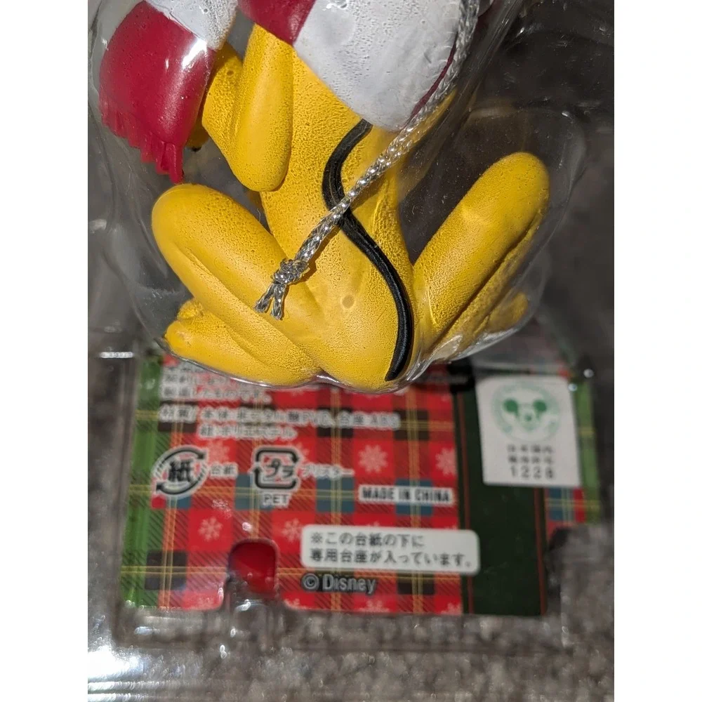 Disney Christmas Ornament 2014 Pluto Japan Festive‎ Scarf Holiday Collection New